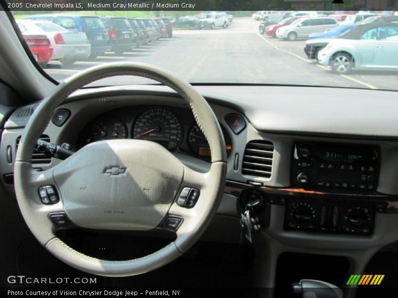 Medium Gray Metallic / Medium Gray 2005 Chevrolet Impala LS