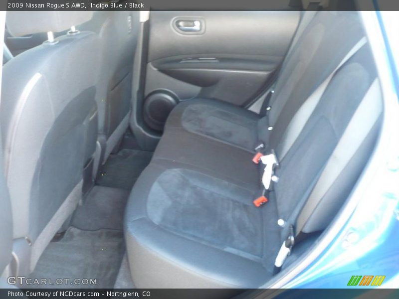 Indigo Blue / Black 2009 Nissan Rogue S AWD