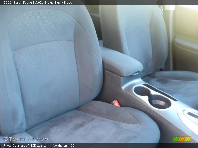 Indigo Blue / Black 2009 Nissan Rogue S AWD