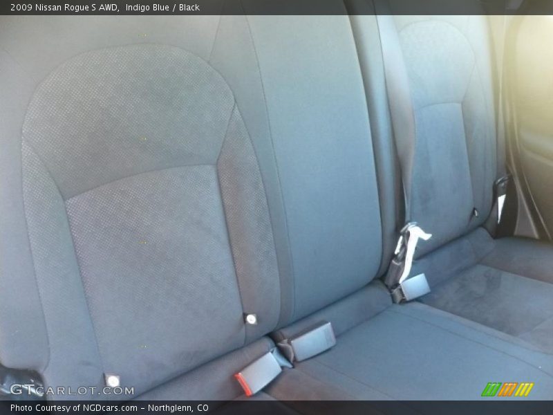 Indigo Blue / Black 2009 Nissan Rogue S AWD