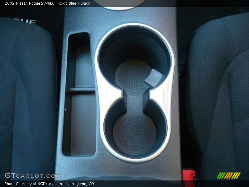 Indigo Blue / Black 2009 Nissan Rogue S AWD