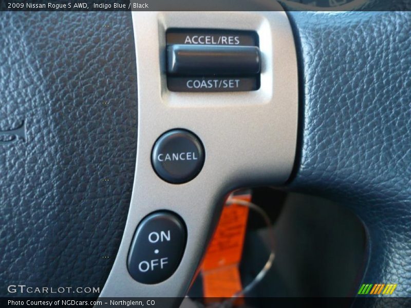 Indigo Blue / Black 2009 Nissan Rogue S AWD