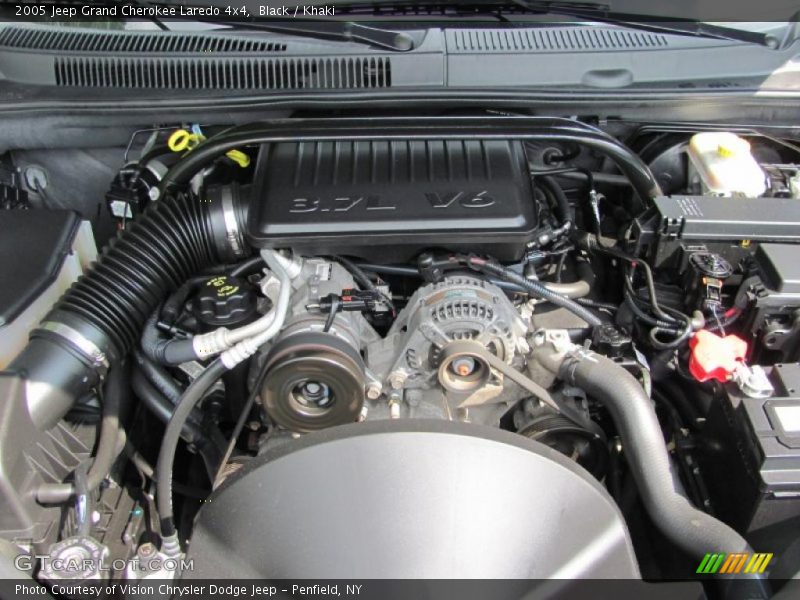 Black / Khaki 2005 Jeep Grand Cherokee Laredo 4x4