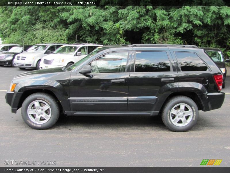 Black / Khaki 2005 Jeep Grand Cherokee Laredo 4x4