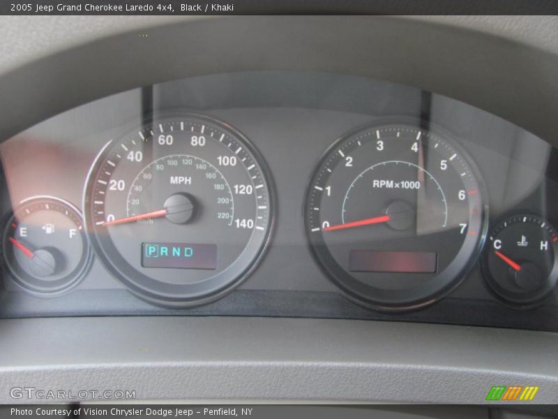 Black / Khaki 2005 Jeep Grand Cherokee Laredo 4x4