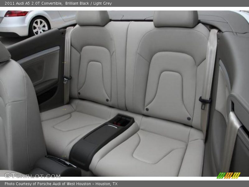 Brilliant Black / Light Grey 2011 Audi A5 2.0T Convertible