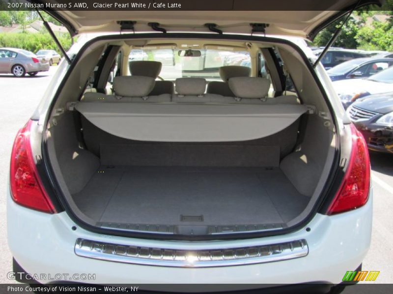 Glacier Pearl White / Cafe Latte 2007 Nissan Murano S AWD