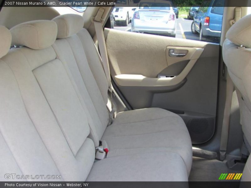 Glacier Pearl White / Cafe Latte 2007 Nissan Murano S AWD