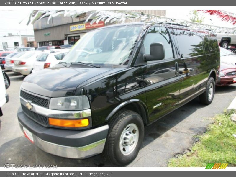 Black / Medium Dark Pewter 2005 Chevrolet Express 2500 Cargo Van