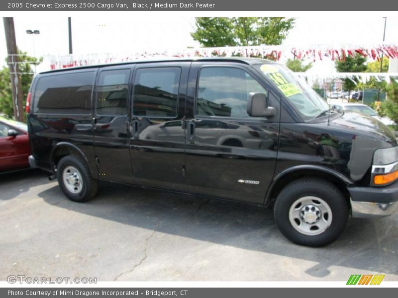 Black / Medium Dark Pewter 2005 Chevrolet Express 2500 Cargo Van