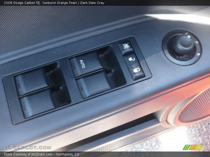 Sunburst Orange Pearl / Dark Slate Gray 2008 Dodge Caliber SE