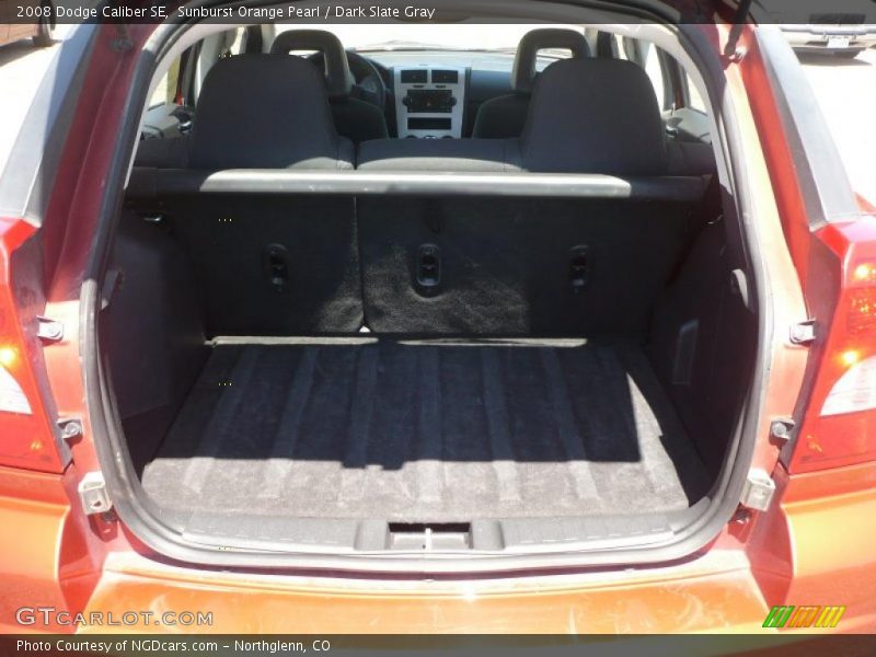 Sunburst Orange Pearl / Dark Slate Gray 2008 Dodge Caliber SE