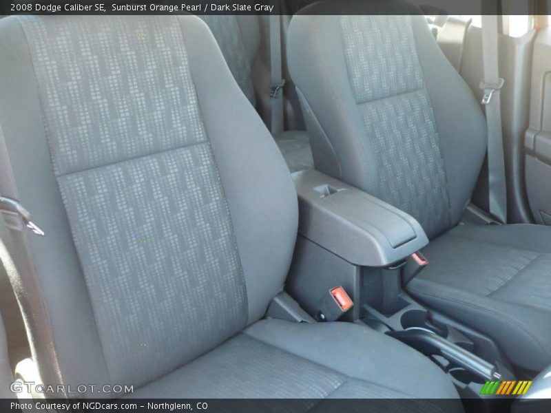 Sunburst Orange Pearl / Dark Slate Gray 2008 Dodge Caliber SE