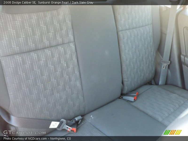 Sunburst Orange Pearl / Dark Slate Gray 2008 Dodge Caliber SE