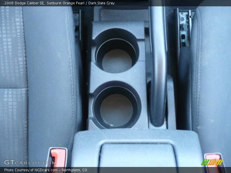 Sunburst Orange Pearl / Dark Slate Gray 2008 Dodge Caliber SE
