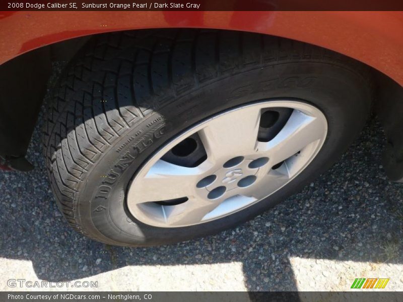 Sunburst Orange Pearl / Dark Slate Gray 2008 Dodge Caliber SE