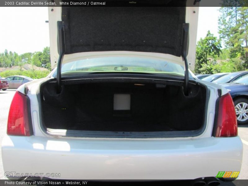 White Diamond / Oatmeal 2003 Cadillac DeVille Sedan