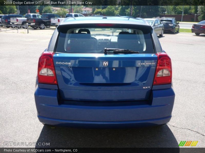Surf Blue Pearl / Dark Slate Gray 2009 Dodge Caliber SXT