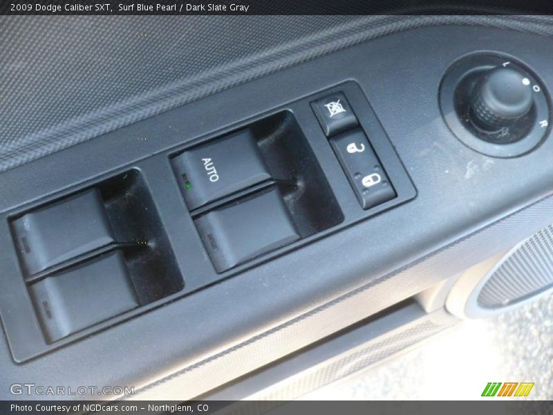 Surf Blue Pearl / Dark Slate Gray 2009 Dodge Caliber SXT