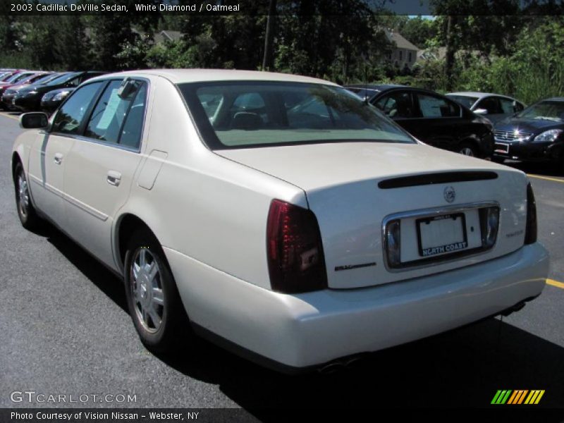 White Diamond / Oatmeal 2003 Cadillac DeVille Sedan