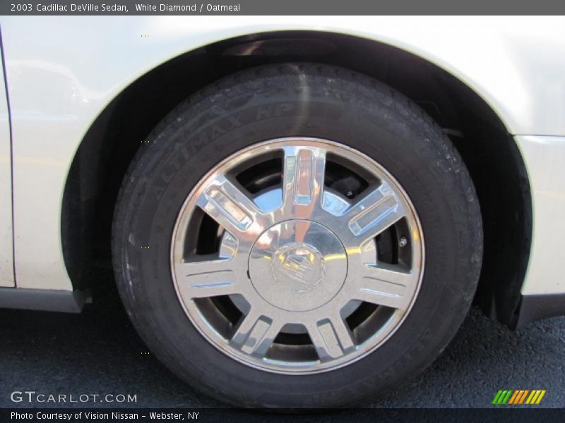 White Diamond / Oatmeal 2003 Cadillac DeVille Sedan