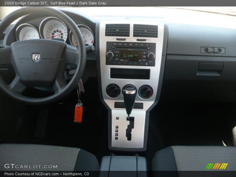 Surf Blue Pearl / Dark Slate Gray 2009 Dodge Caliber SXT