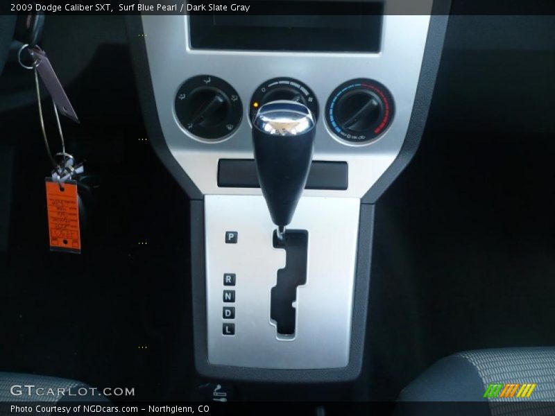 Surf Blue Pearl / Dark Slate Gray 2009 Dodge Caliber SXT