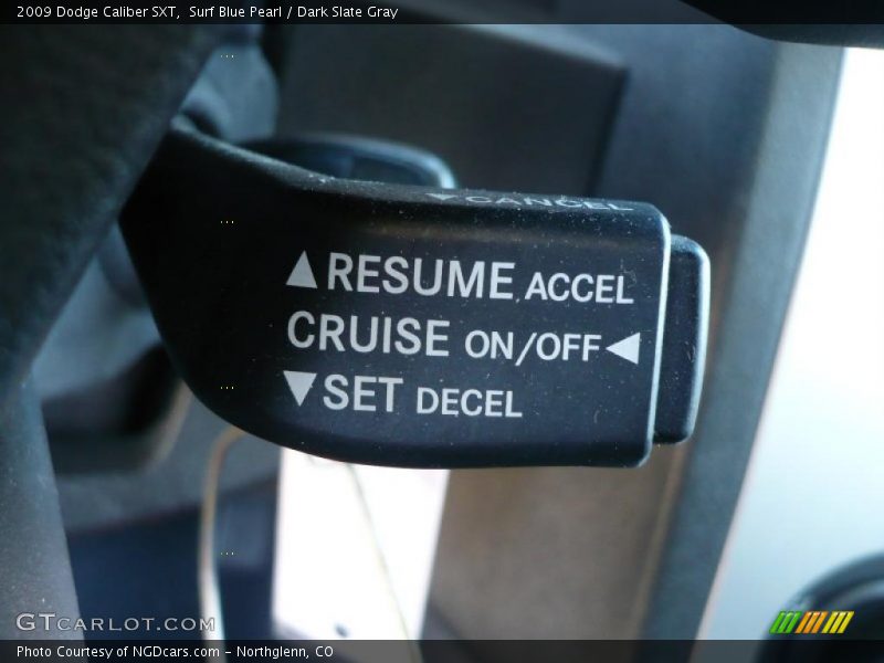 Surf Blue Pearl / Dark Slate Gray 2009 Dodge Caliber SXT