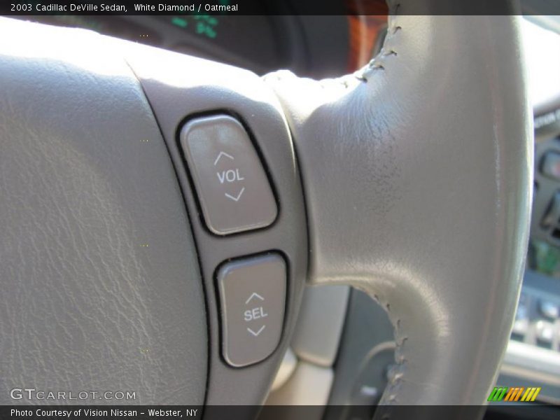 White Diamond / Oatmeal 2003 Cadillac DeVille Sedan