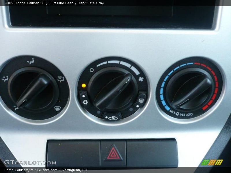 Surf Blue Pearl / Dark Slate Gray 2009 Dodge Caliber SXT