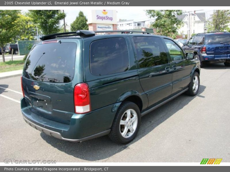 Emerald Jewel Green Metallic / Medium Gray 2005 Chevrolet Uplander LS