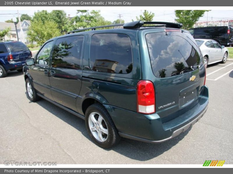 Emerald Jewel Green Metallic / Medium Gray 2005 Chevrolet Uplander LS