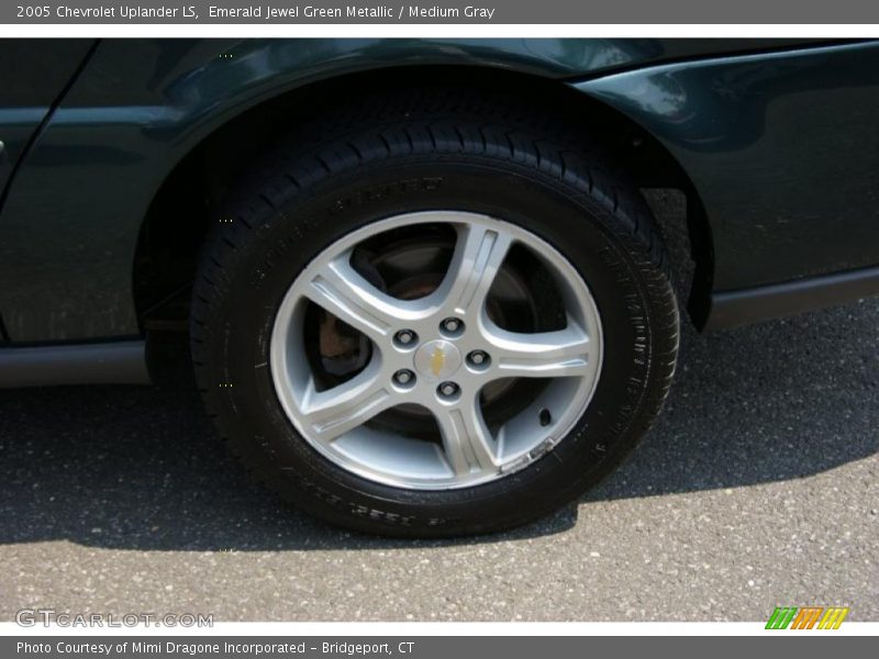 Emerald Jewel Green Metallic / Medium Gray 2005 Chevrolet Uplander LS
