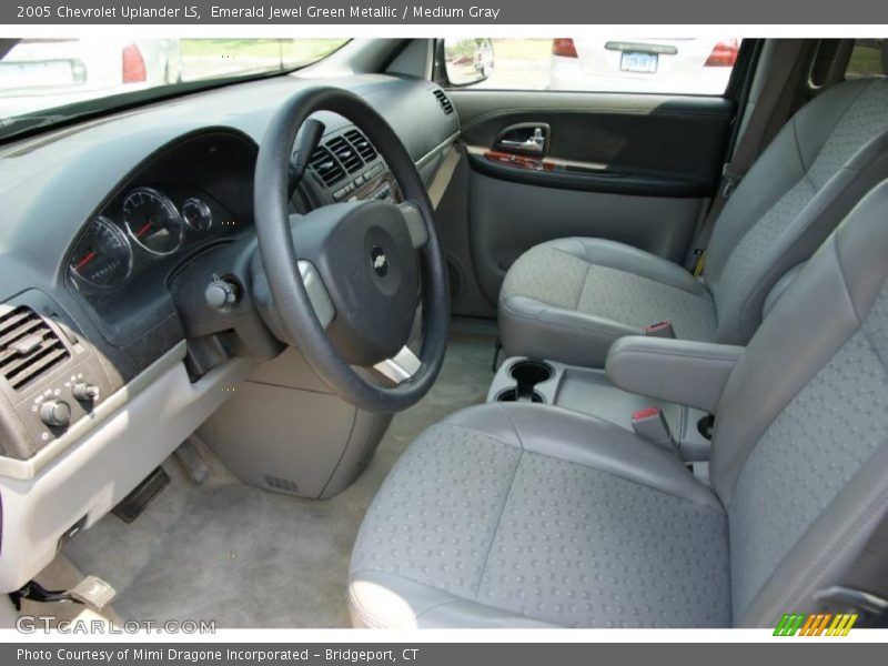 Emerald Jewel Green Metallic / Medium Gray 2005 Chevrolet Uplander LS