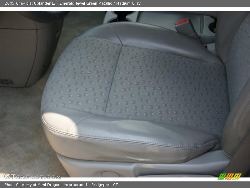 Emerald Jewel Green Metallic / Medium Gray 2005 Chevrolet Uplander LS