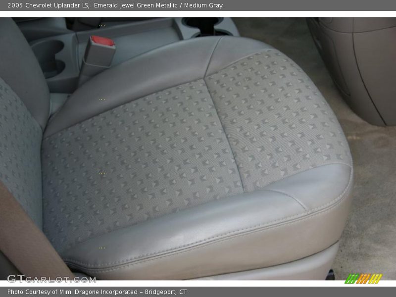 Emerald Jewel Green Metallic / Medium Gray 2005 Chevrolet Uplander LS