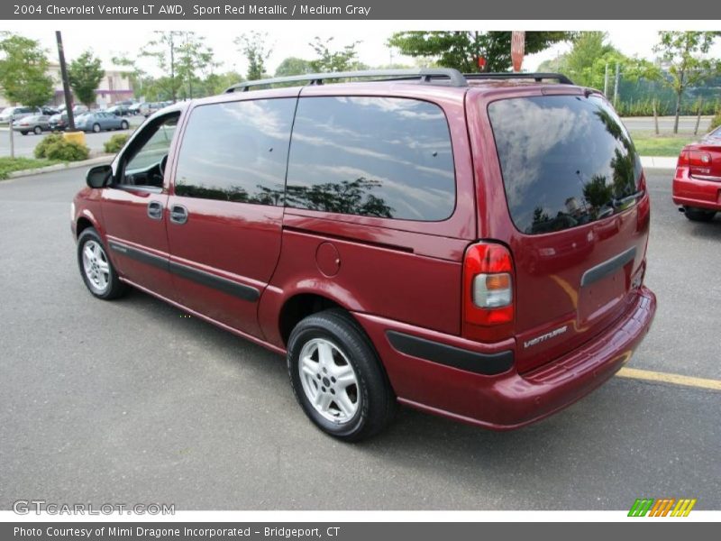Sport Red Metallic / Medium Gray 2004 Chevrolet Venture LT AWD