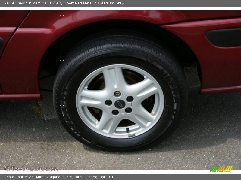 Sport Red Metallic / Medium Gray 2004 Chevrolet Venture LT AWD