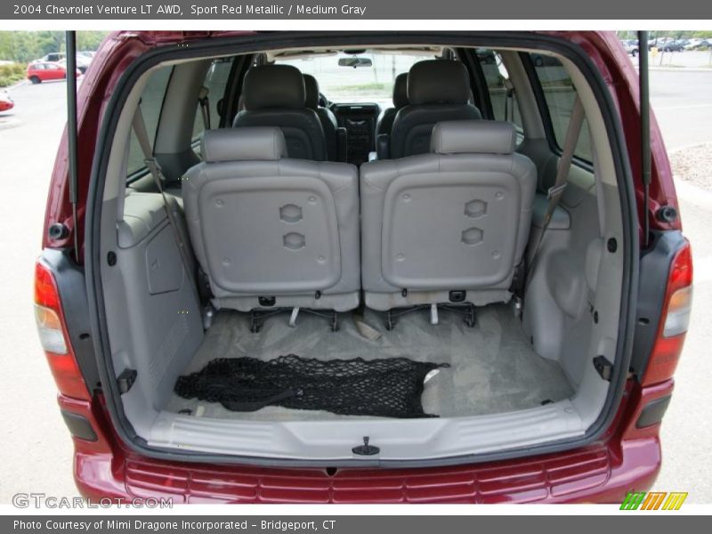 Sport Red Metallic / Medium Gray 2004 Chevrolet Venture LT AWD