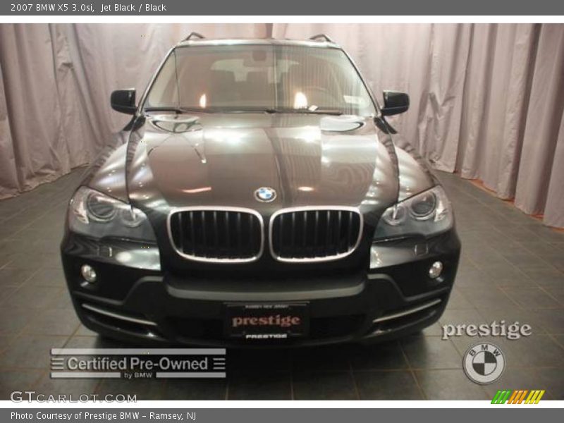 Jet Black / Black 2007 BMW X5 3.0si