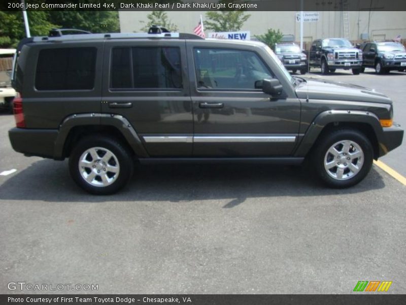 Dark Khaki Pearl / Dark Khaki/Light Graystone 2006 Jeep Commander Limited 4x4