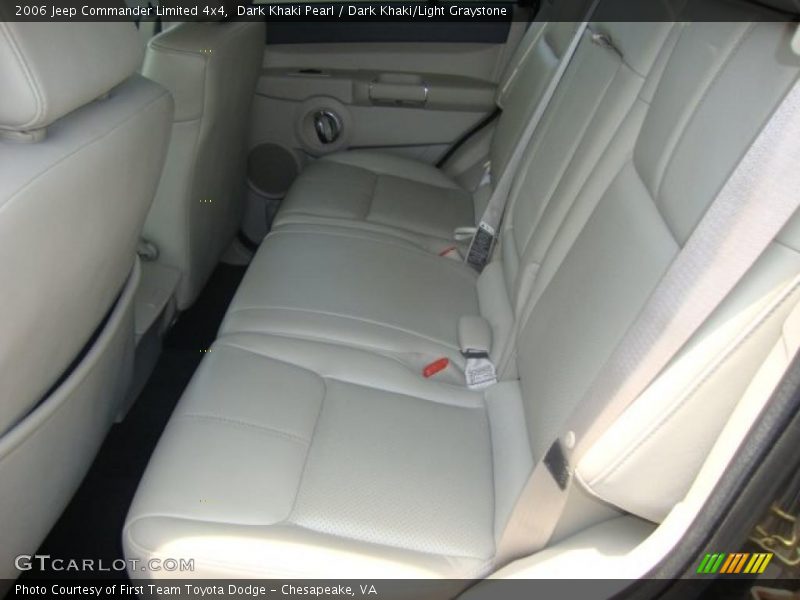 Dark Khaki Pearl / Dark Khaki/Light Graystone 2006 Jeep Commander Limited 4x4
