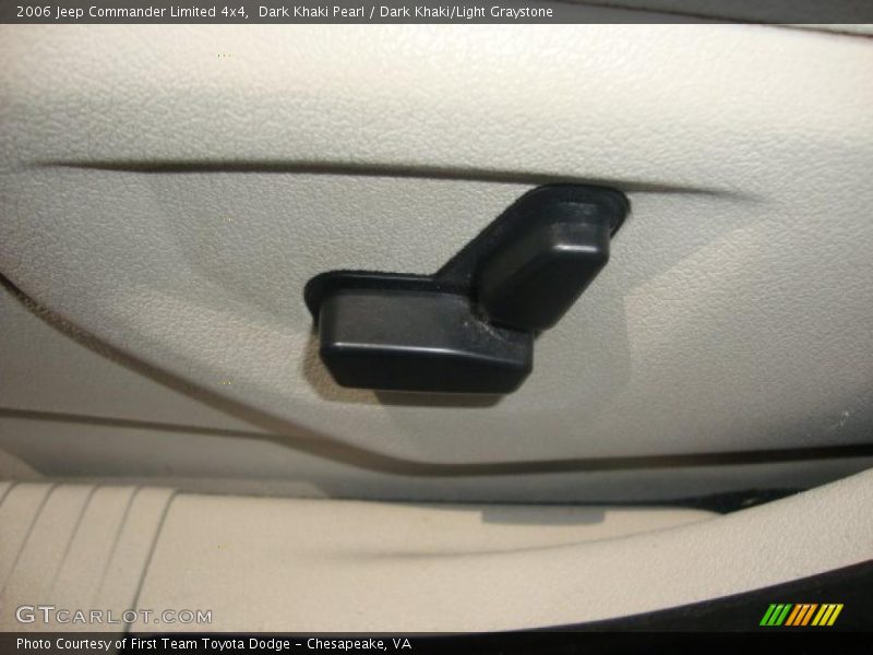 Dark Khaki Pearl / Dark Khaki/Light Graystone 2006 Jeep Commander Limited 4x4