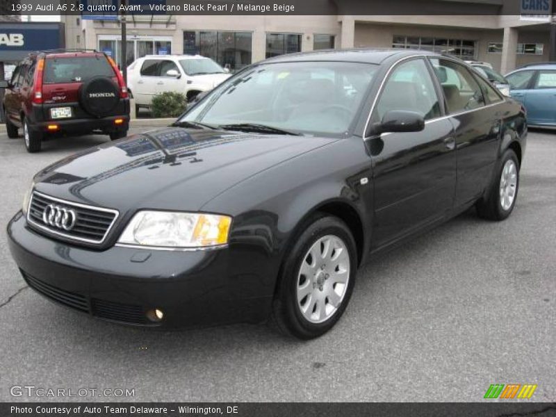 Volcano Black Pearl / Melange Beige 1999 Audi A6 2.8 quattro Avant