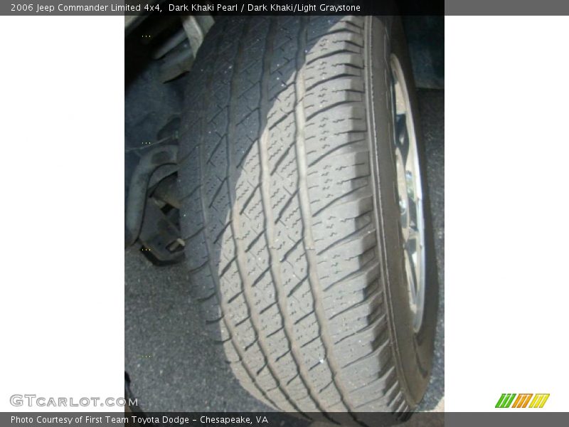 Dark Khaki Pearl / Dark Khaki/Light Graystone 2006 Jeep Commander Limited 4x4