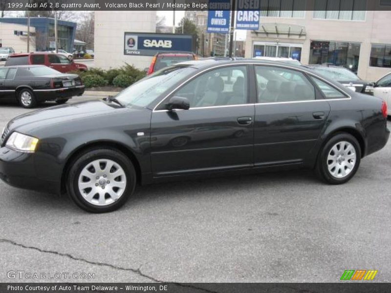 Volcano Black Pearl / Melange Beige 1999 Audi A6 2.8 quattro Avant