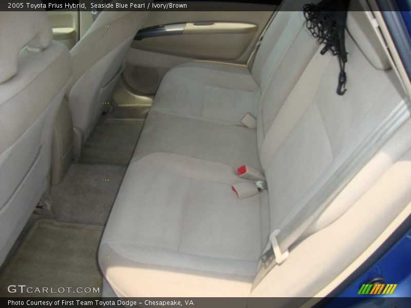 Seaside Blue Pearl / Ivory/Brown 2005 Toyota Prius Hybrid