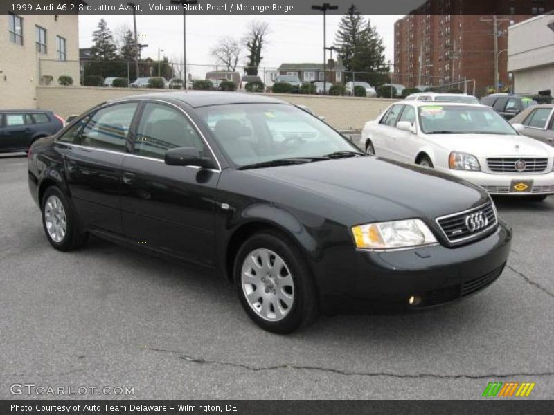 Volcano Black Pearl / Melange Beige 1999 Audi A6 2.8 quattro Avant