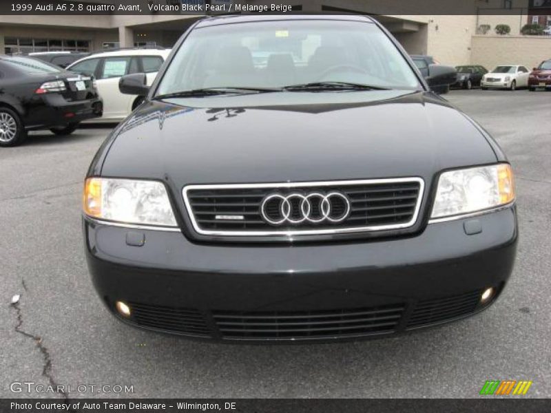 Volcano Black Pearl / Melange Beige 1999 Audi A6 2.8 quattro Avant