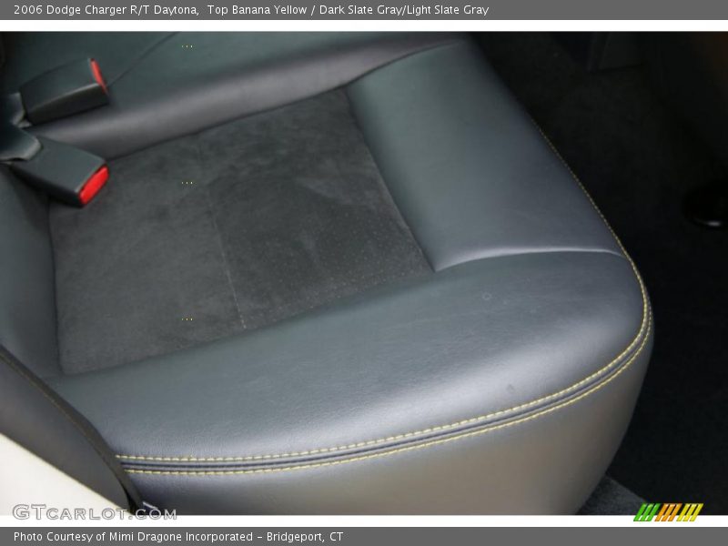 Top Banana Yellow / Dark Slate Gray/Light Slate Gray 2006 Dodge Charger R/T Daytona
